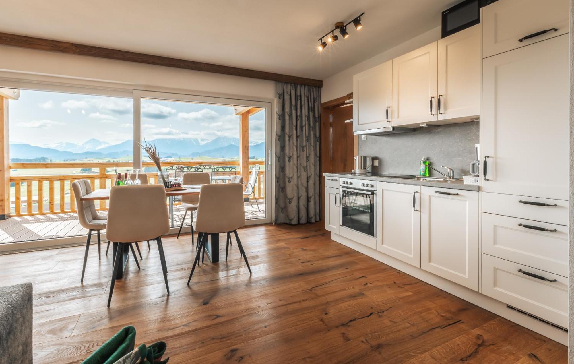 Apartament Koenigsblick Poppler Hopferau Zewnętrze zdjęcie
